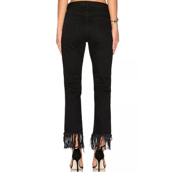 Anthropologie Frayed-Hem Straight Crop Jeans in
Mamba by 3X1 - Picture 3 of 6